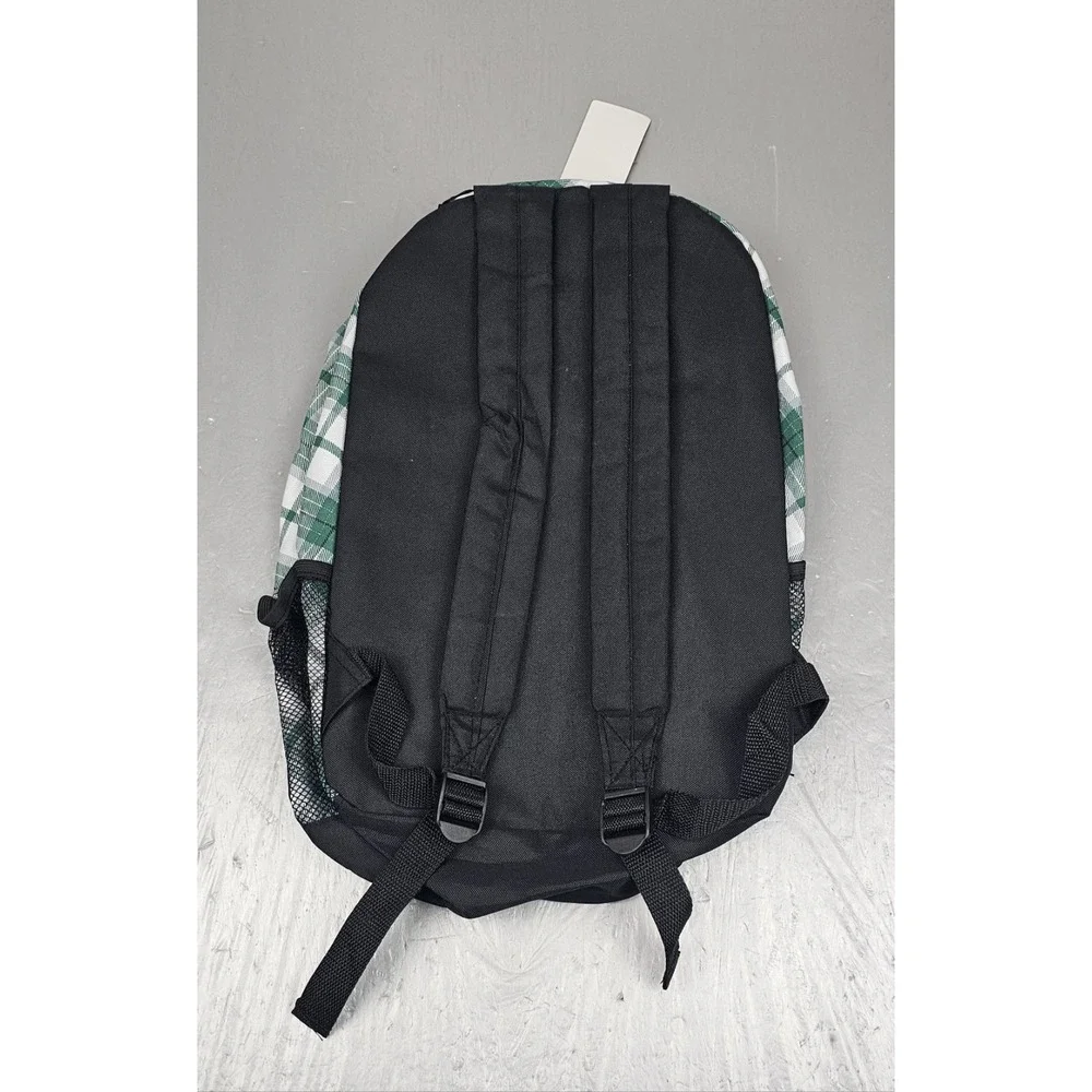 Northwest Captain Michigan State Spartans Backpack Green Plaid NCAA Padded NWT
